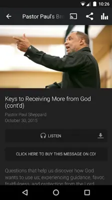 PastorPaul.net android App screenshot 7