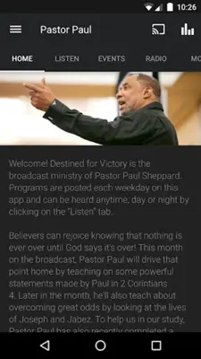 PastorPaul.net android App screenshot 8